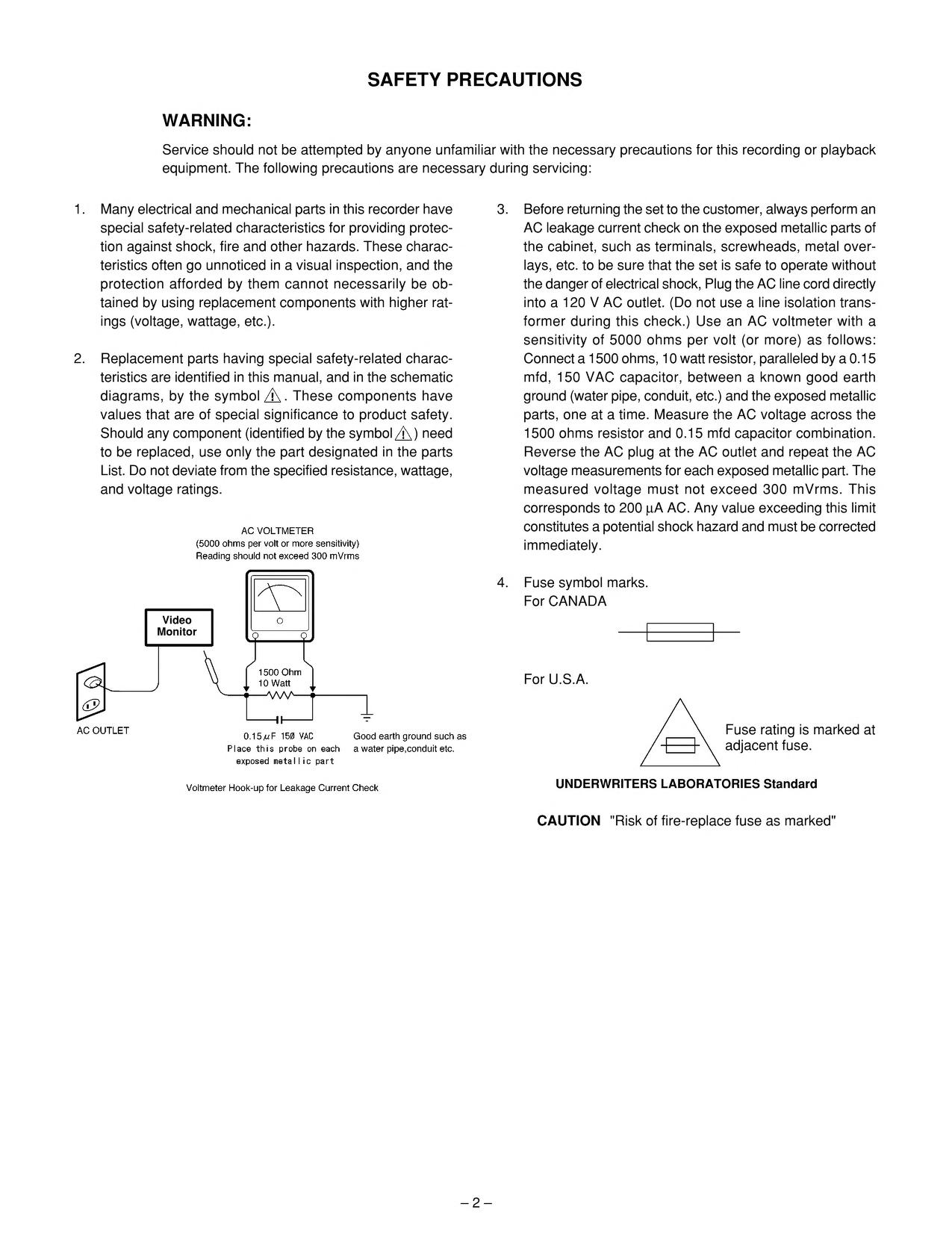 Sanyo VMC 8614 8615 Service Manual : Free Download, Borrow, and 